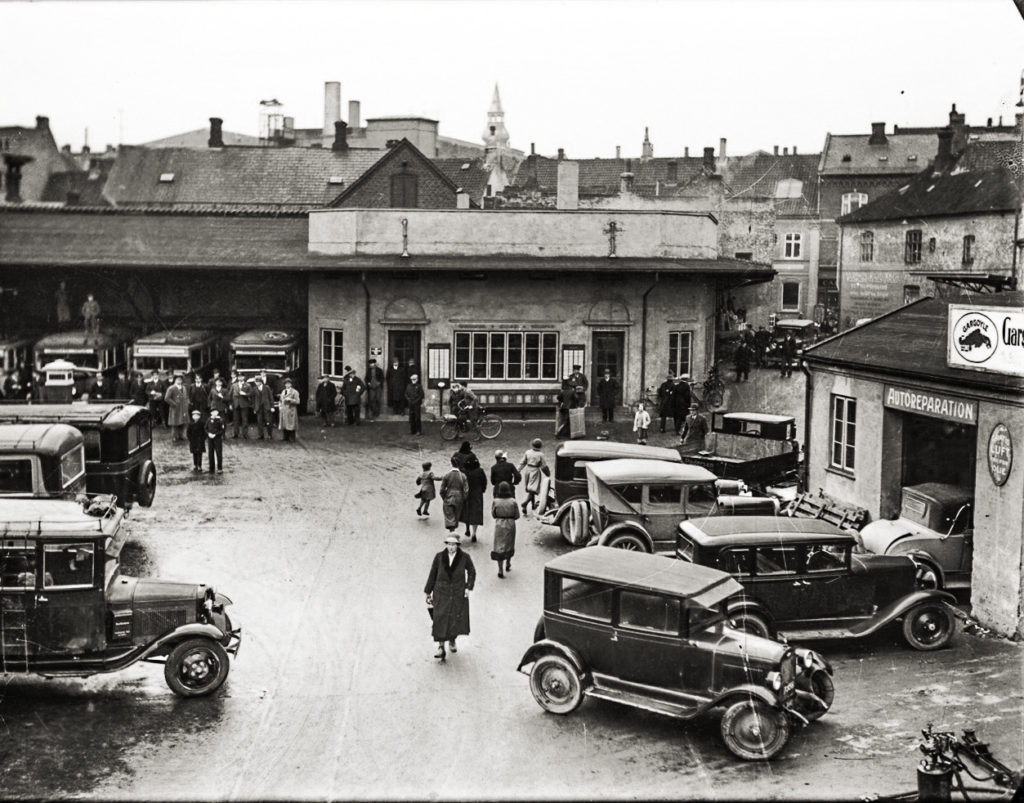 Rutebilstation 1930